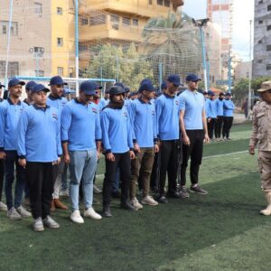 إقامة دورة التربية العسكرية بمعهد الإسكندرية العالي للإعلام